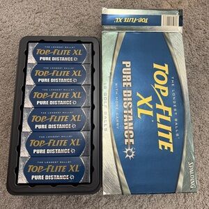 Spalding Top-Flite XL Golf Balls - Blue and White